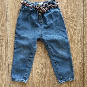 Zara Girl Mom Jeans  GUC 2-3 years